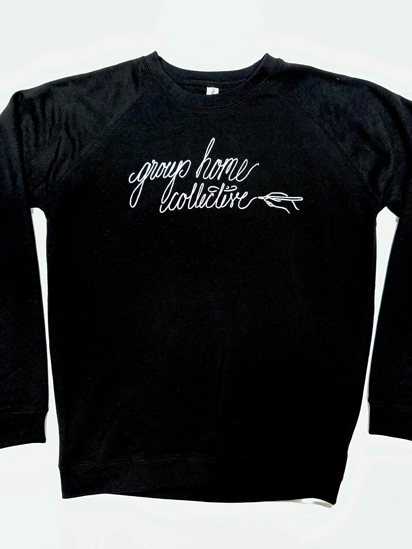 Cursive Pen In Hand Crew Sweatshirt