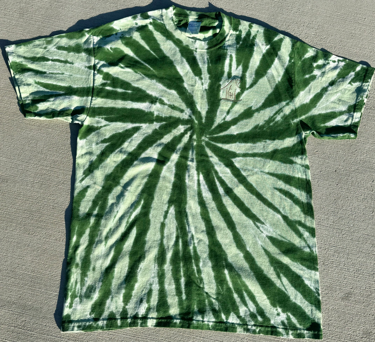 OG Home Logo Embroidered t-shirt green