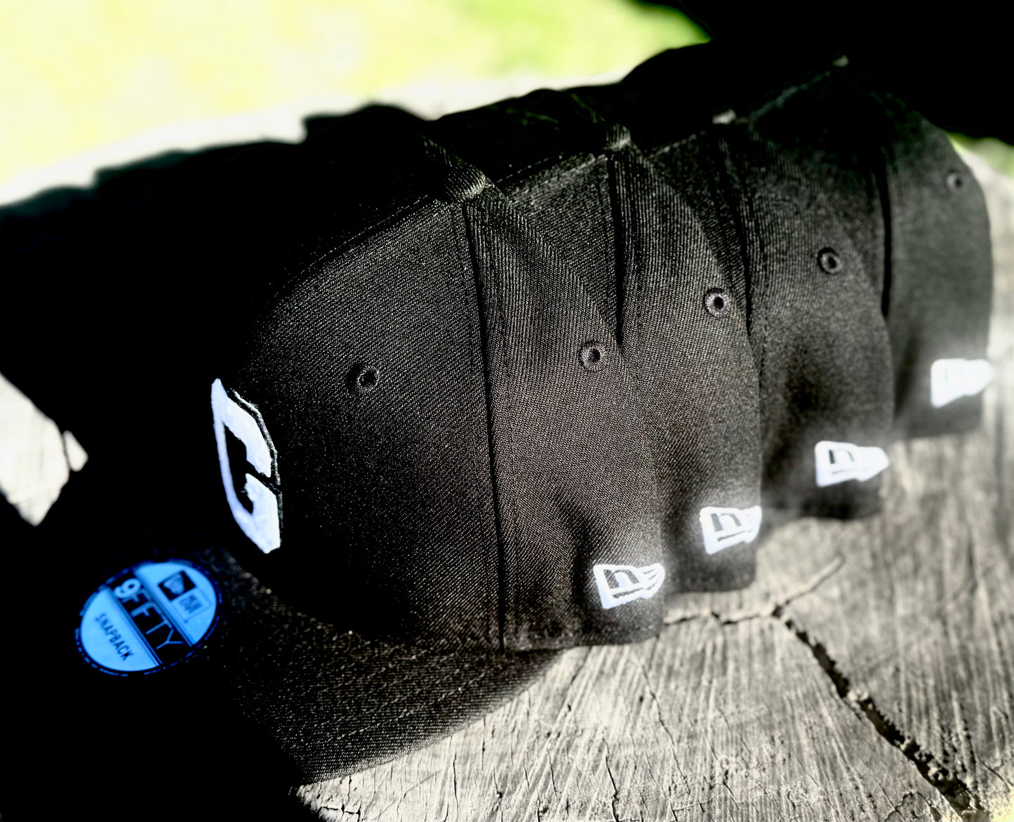 The “Goods” NEW ERA Snapback hat black/white