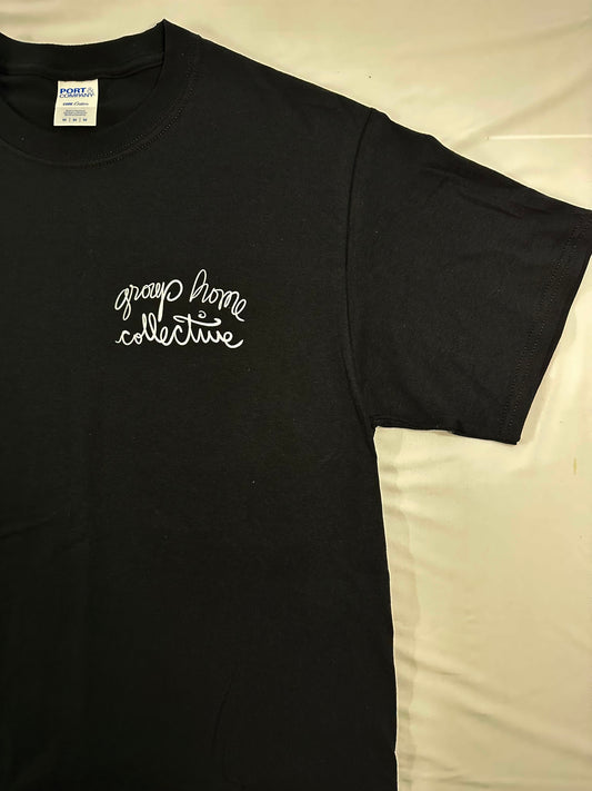 Quick Script small logo short sleeve t-shirt black/white